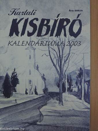 Kartali Kisbíró Kalendáriuma 2003