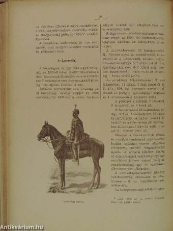 A honvédség fejlődésének története 1898. november-deczember