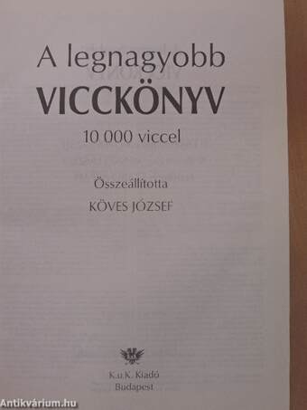 A legnagyobb vicckönyv