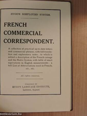 French Commercial Correspondent