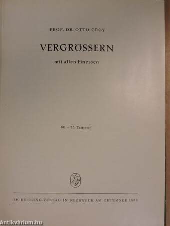 Vergrössern mit allen Finessen