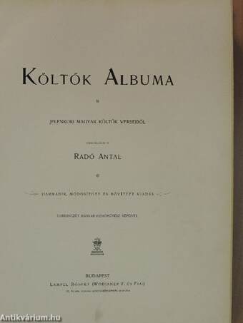 Költők albuma