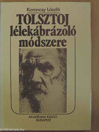 Tolsztoj lélekábrázoló módszere