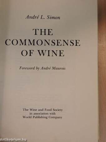 The Commonsense of Wine