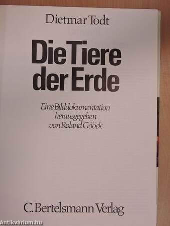 Die Tiere der Erde