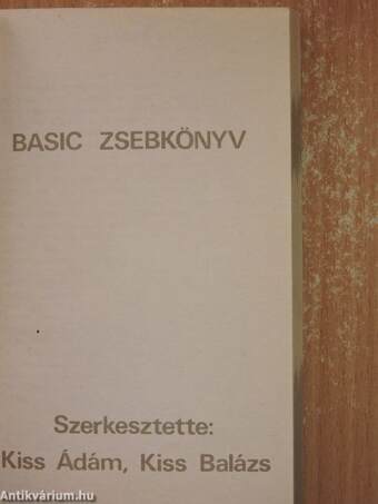 Basic zsebkönyv