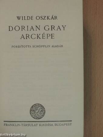 Dorian Gray arcképe