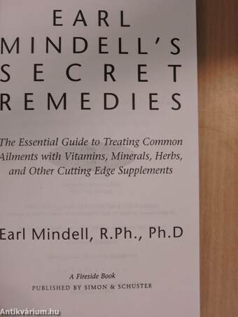 Earl Mindell's Secret Remedies