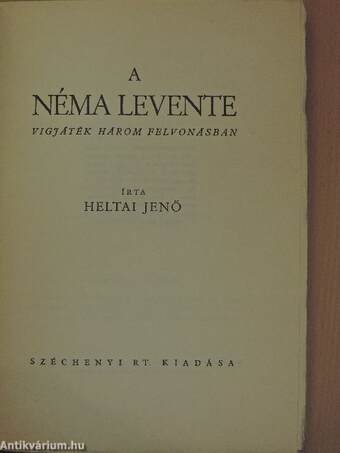 A néma Levente