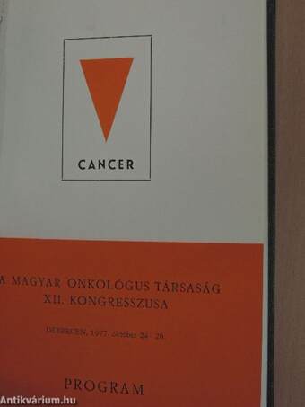 A Magyar Endokrinologiai és Anyagcsere Társaság VIII. Kongresszusa/A Magyar Pathológusok Társasága Nagygyűlése/A Magyar Onkológus Társaság XII. Kongresszusa/A Magyar Család- és Nővédelmi Tudományos Társaság Tudományos Kongresszusa