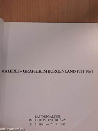 Malerei + Graphik im Burgenland 1921-1965