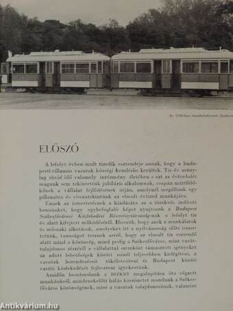 Budapest közúti vasúti közlekedésének fejlődése 1865-1922 és a BSzKRT tíz évi működése 1923-1933