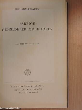 Farbige Gemäldereproduktionen