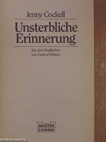 Unsterbliche Erinnerung