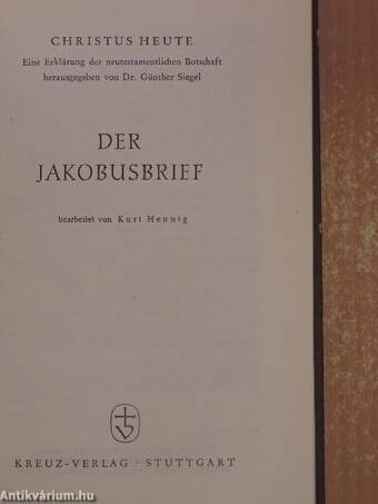 Der Jakobusbrief