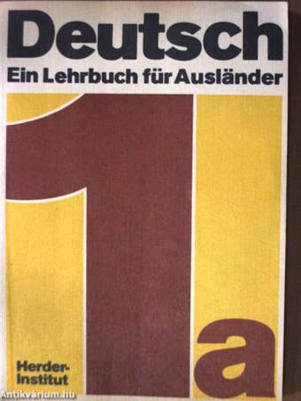 Deutsch - Ein Lehrbuch für Ausländer/Schlüssel 1a