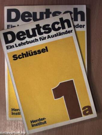 Deutsch - Ein Lehrbuch für Ausländer/Schlüssel 1a