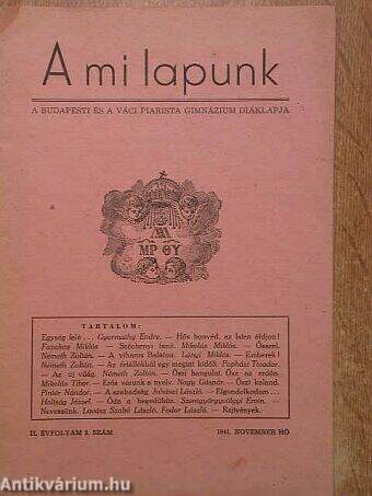 A mi lapunk 1941. november hó