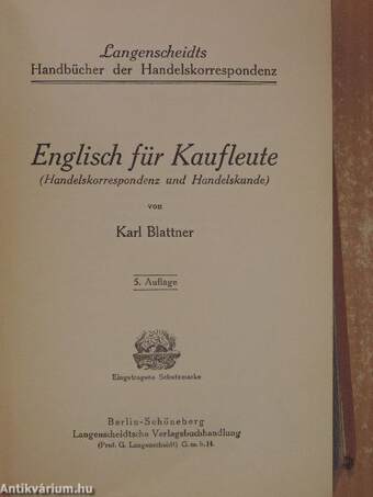 Englisch für Kaufleute