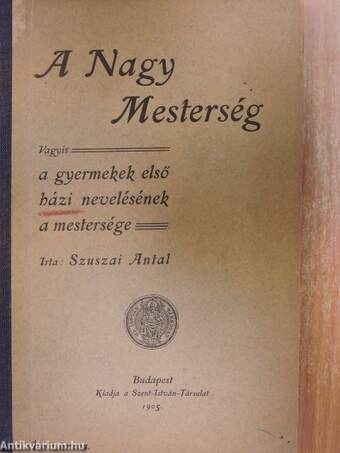 A nagy mesterség