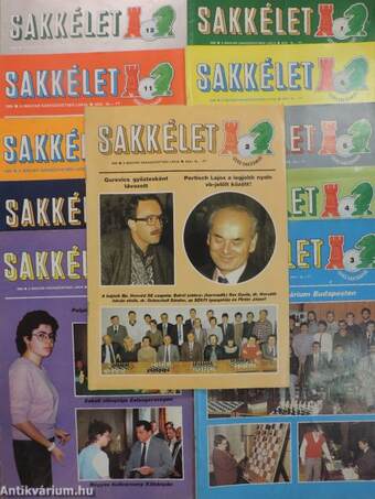 Sakkélet 1988. (nem teljes évfolyam)