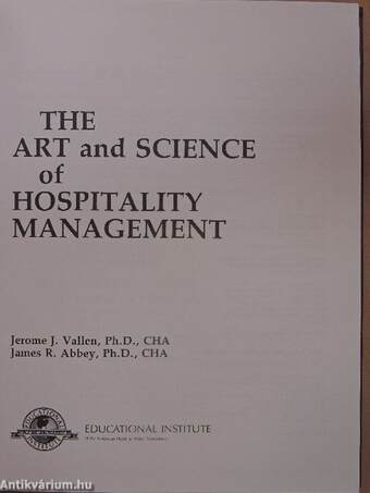 The Art and Science of Hospitality Management