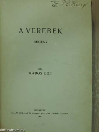 A verebek