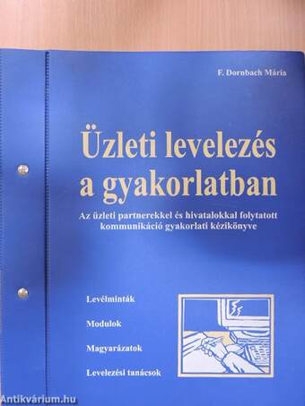 Üzleti levelezés a gyakorlatban I-II. (nem teljes)