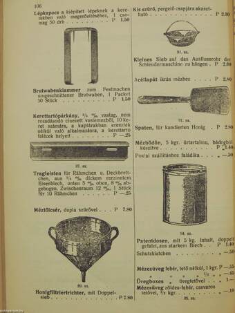 Országos Méhésznaptár az 1929-ik évre