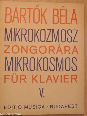 Mikrokozmosz zongorára V.