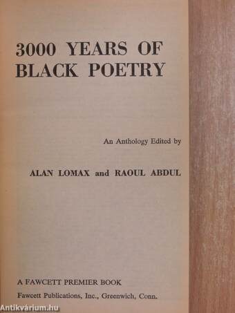 3000 Years of Black Poetry