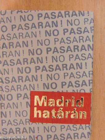 Madrid határán... (minikönyv) (számozott)