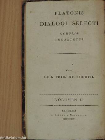 Platonis dialogi duo