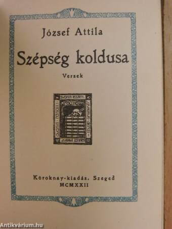 Szépség koldusa (minikönyv)