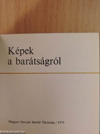 Képek a barátságról (minikönyv)