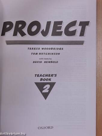 Project 2. - Teacher's Book