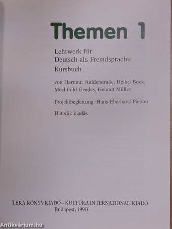 Themen 1 - Kursbuch