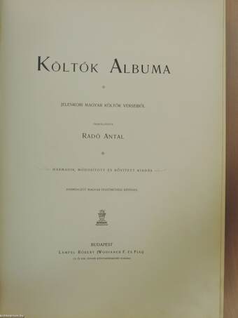 Költők albuma