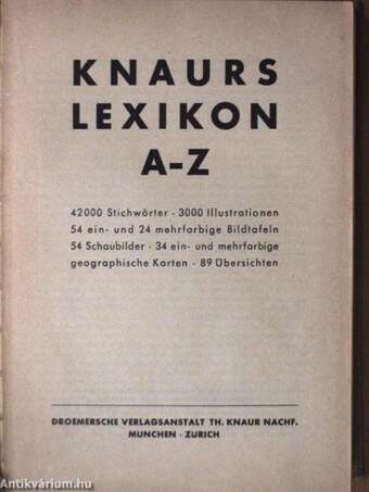 Knaurs Lexikon A-Z