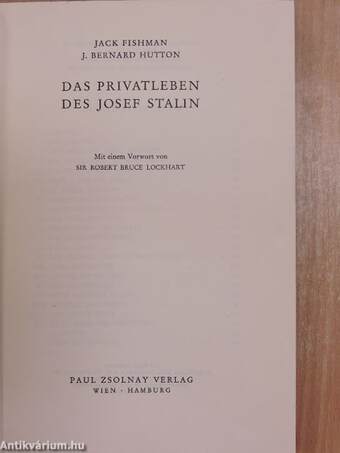 Das Privatleben des Josef Stalin