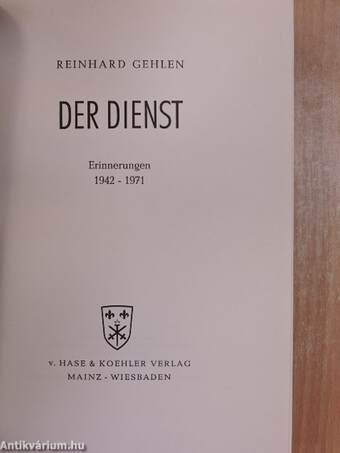 Der Dienst