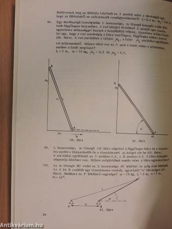 Feladatok a mechanikából