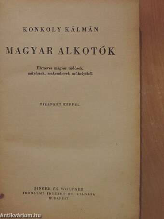 Magyar alkotók