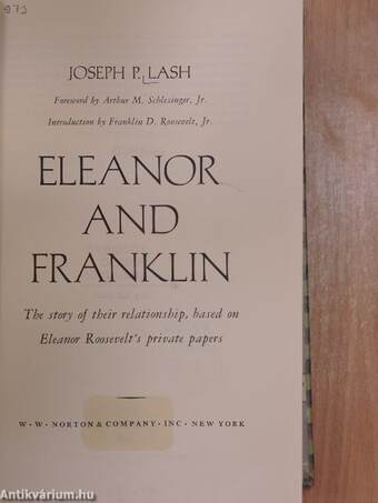 Eleanor and Franklin