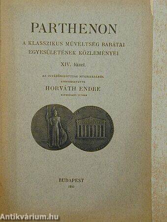 Parthenon 14. füzet