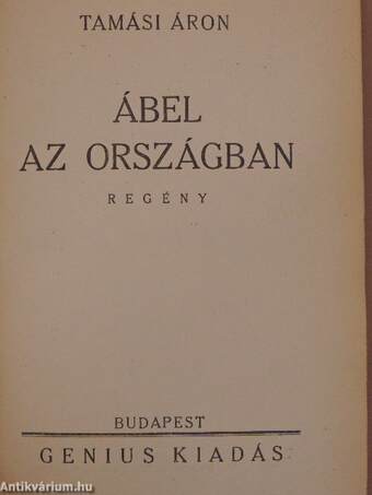 Ábel az országban