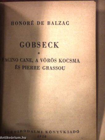 Ferragus/Gobseck