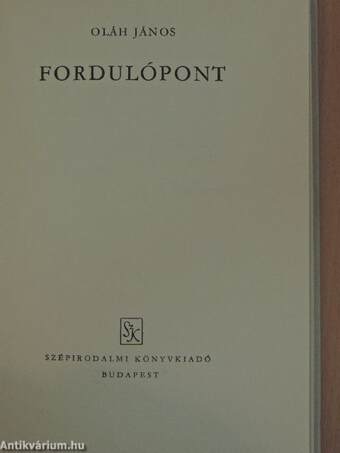 Fordulópont