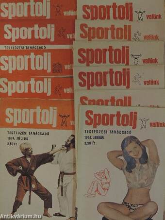 Sportolj Velünk 1974. (nem teljes évfolyam)