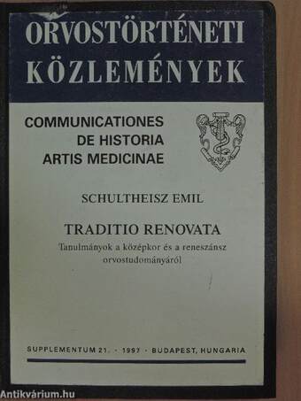 Orvostörténeti közlemények 21.